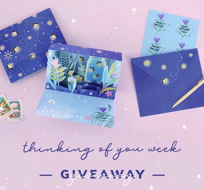 Weekly Giveaways in the lead-up to Thinking of You Week!