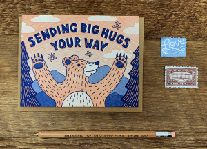 Big Hugs Bear Card
